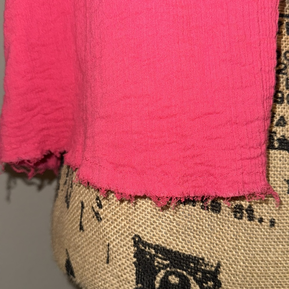 Women's Free People Simply Smiles Crochet Top, Size Large - looks Pink - Picture 10 of 12